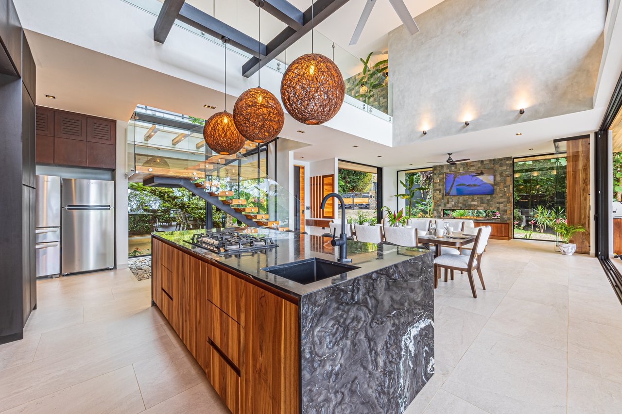 Gated Community with Ocean Views and Waterfall