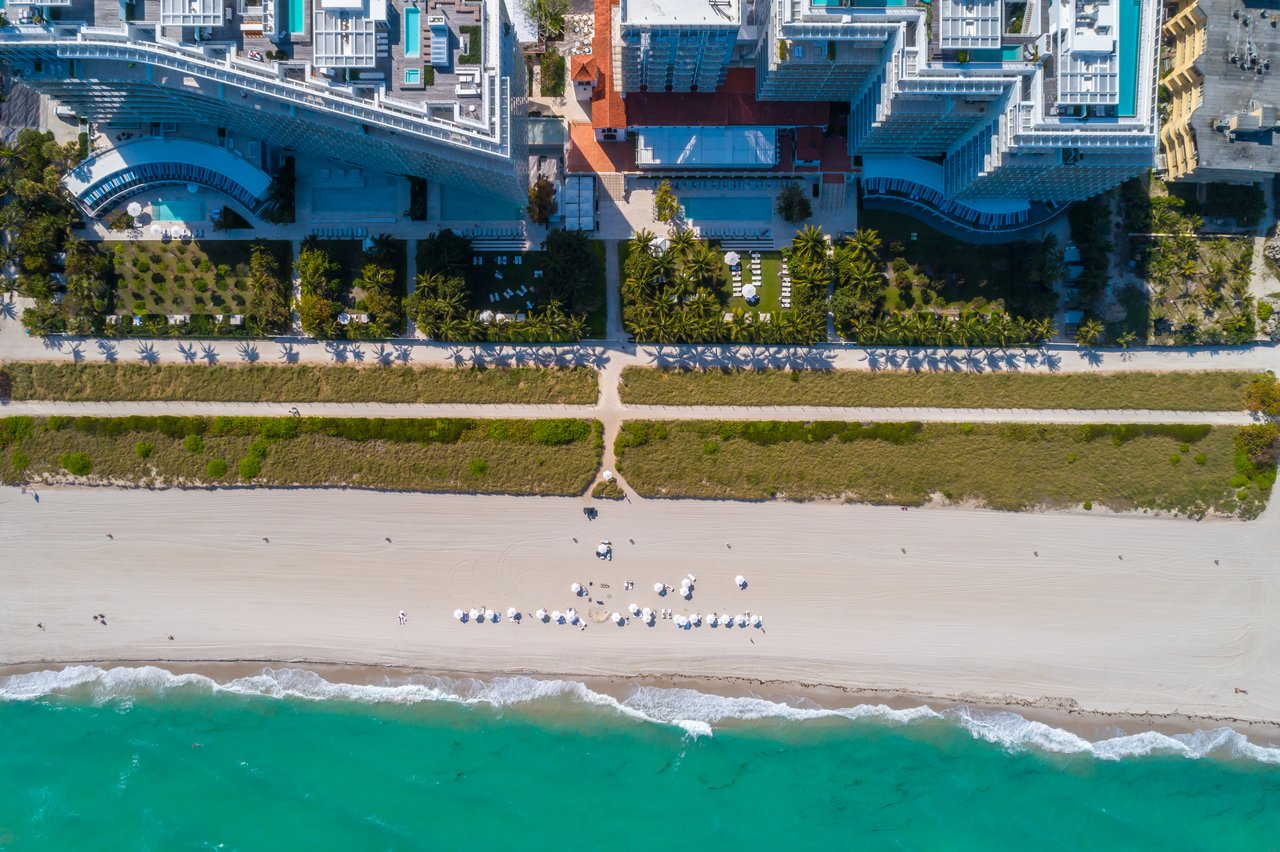 Four Seasons at The Surf Club Miami luxury oceanfront represented by Jeff Miller, top realtor in Miami specializing in high-end real estate