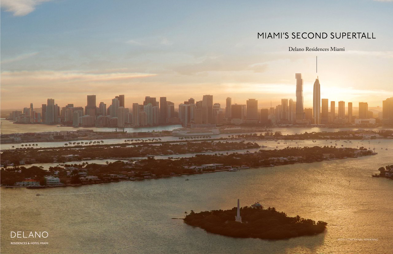 DELANO Residences & Hotel Miami - A Vertical Expression of Hospitality, Ownership, and Legacy