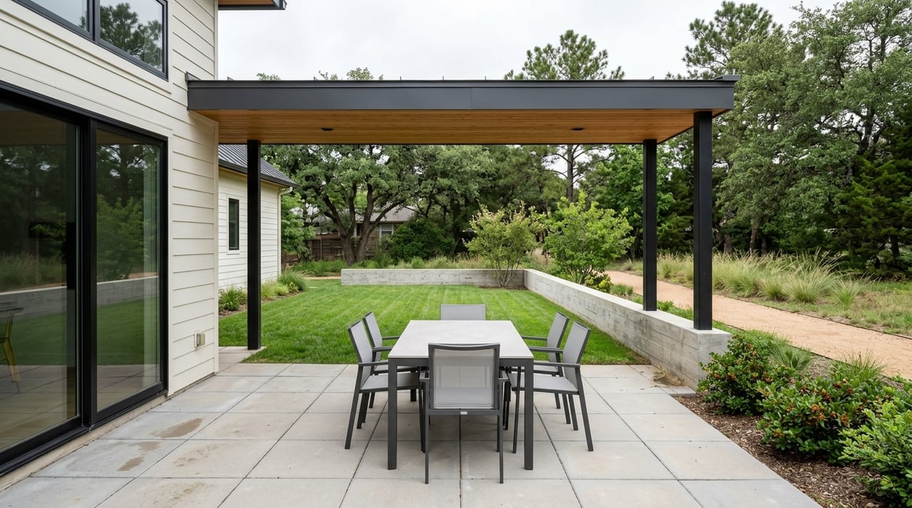 Outdoor Living And Trail Access From Piney Creek