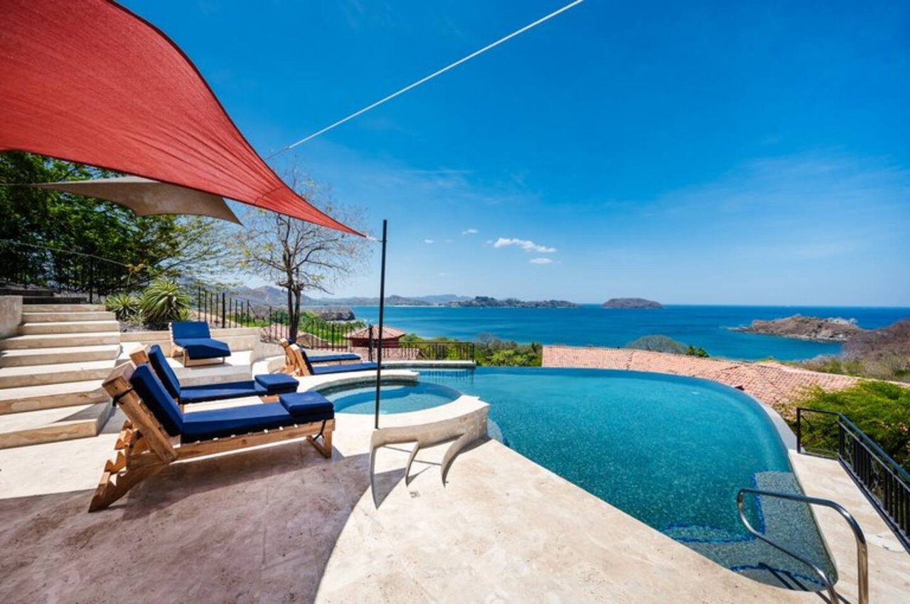 Ocean View Hillside Villa, Flamingo, Guanacaste