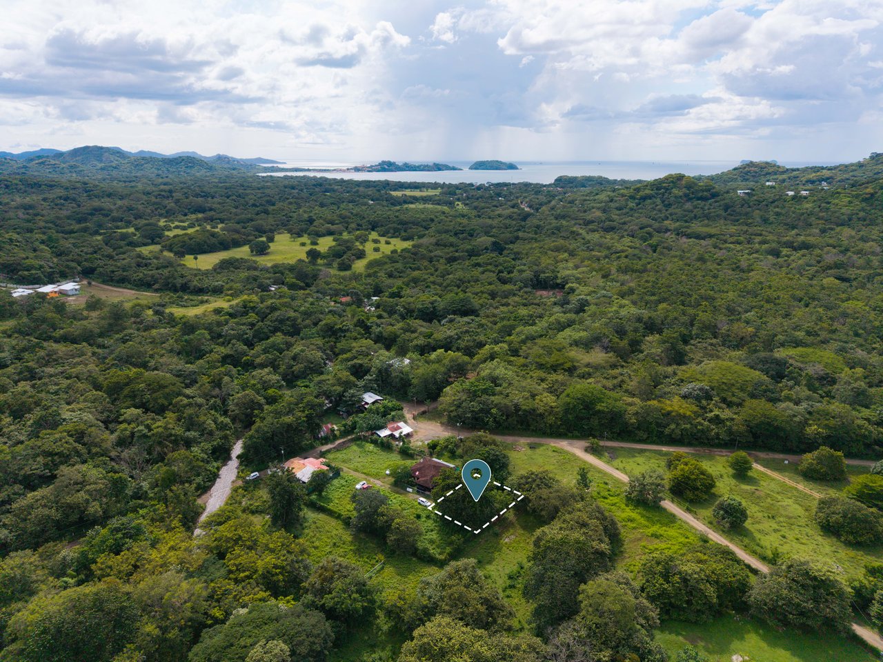 418m2 Lot with Water in Playa Potrero | Ready-to-Build Lot with Approved Plans & Renders