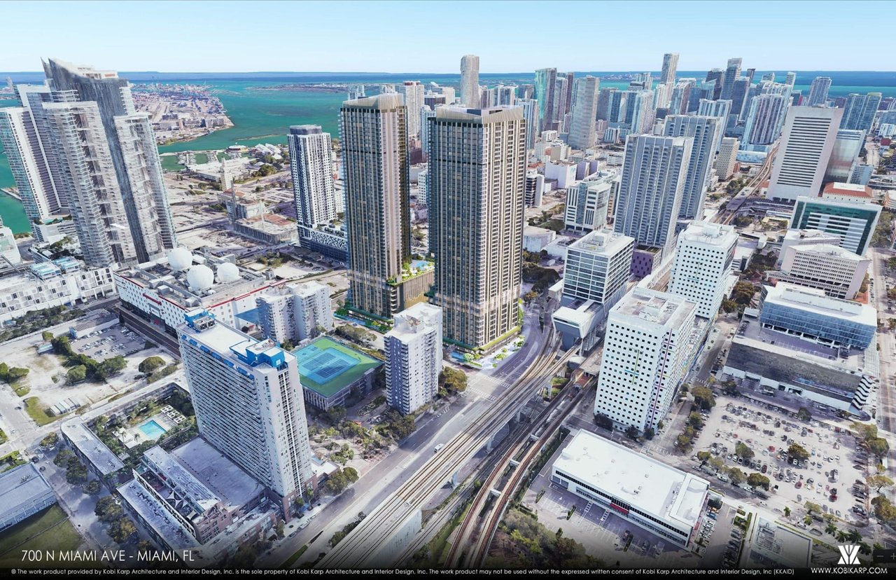 July 2025 Downtown Miami Apartment Tower with 894 Units Enters Sixth Review Cycle