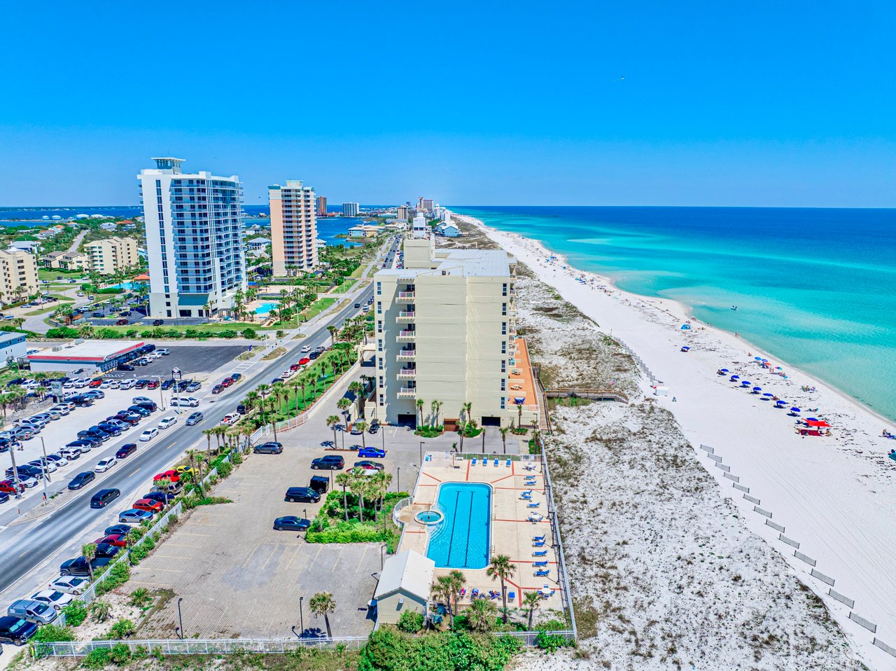 GULF FRONT Sans Souci TERRACE Condo 102 