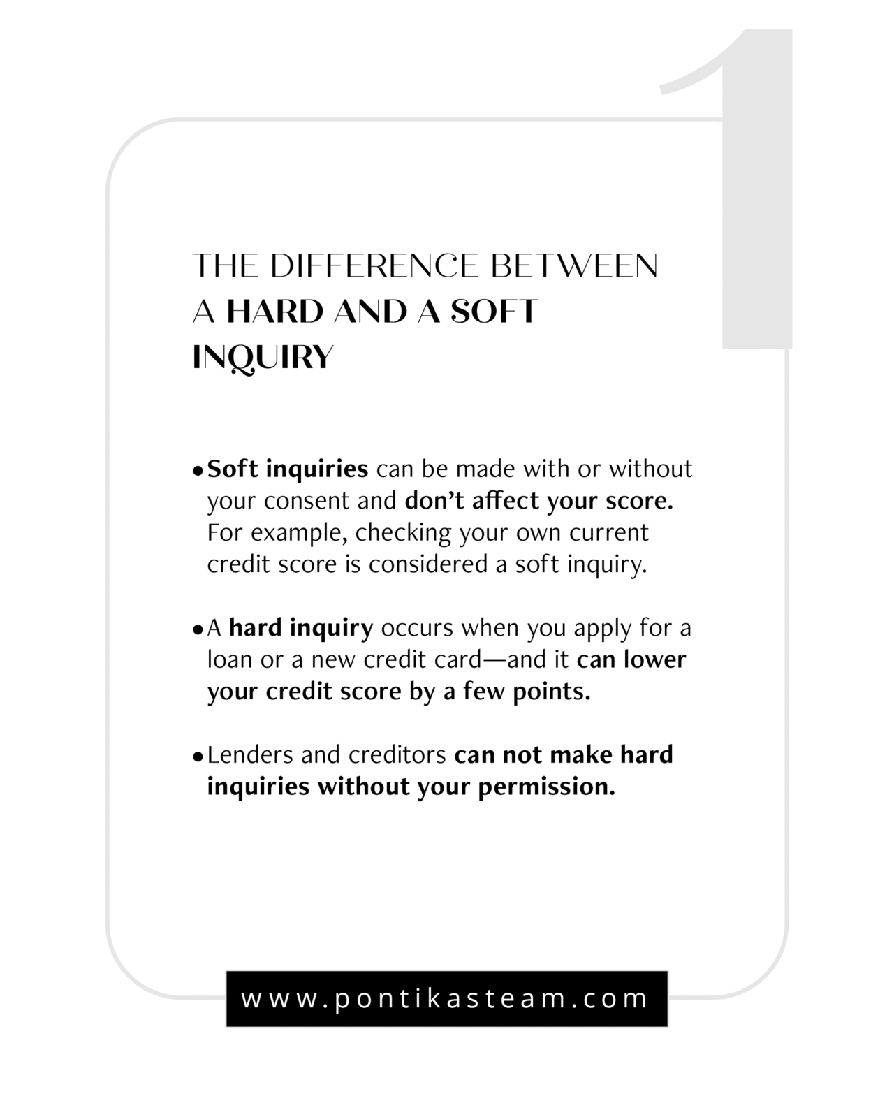 4 Essential Things to Know: Credit Inquiries