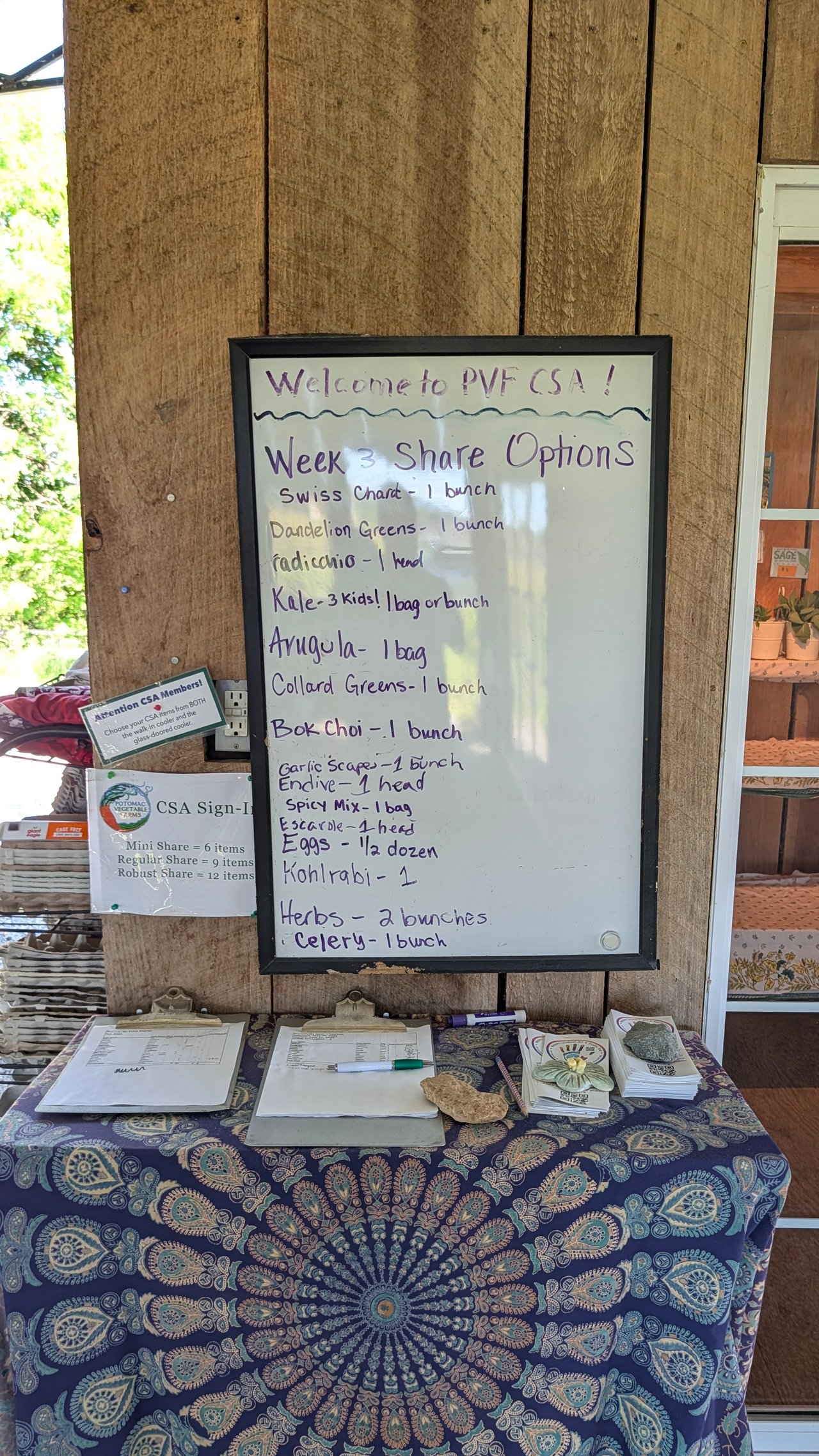 Potomac Vegetable Farms, The Purcellville Stand