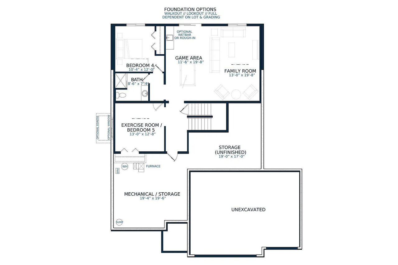 2025 Built Walkout Rambler in the Greywood Community