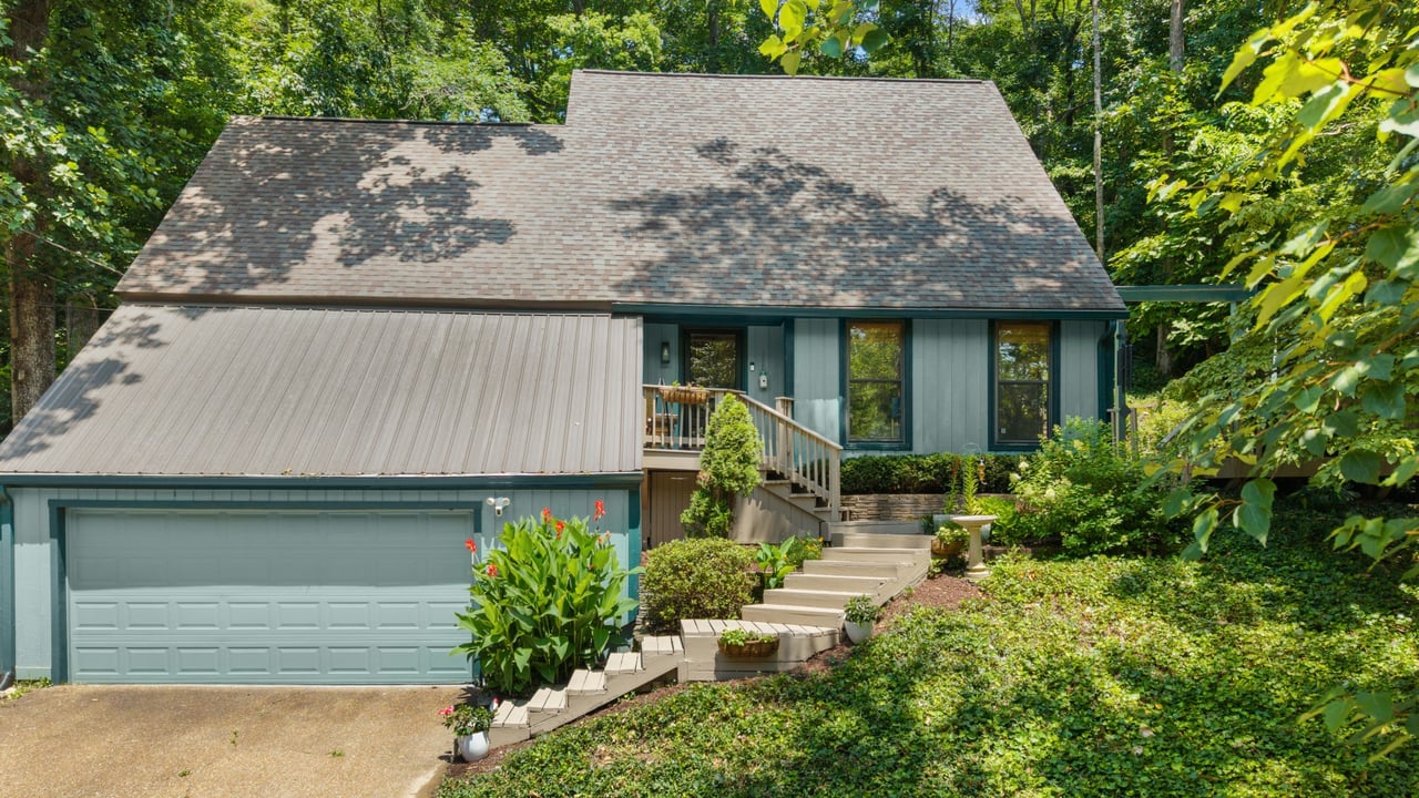Explore 477 Saddle Dr in Nashville, TN—a beautifully maintained 3-bedroom, 2-bath home with a wraparound deck, mature trees, and convenient access to Bellevue and downtown Nashville.