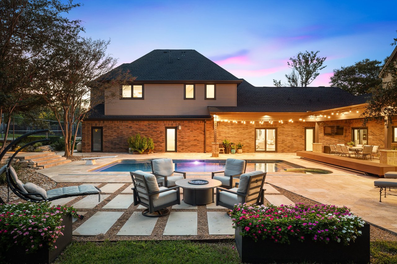 Northwest Hills legacy home with sport court, pool, and dream backyard.