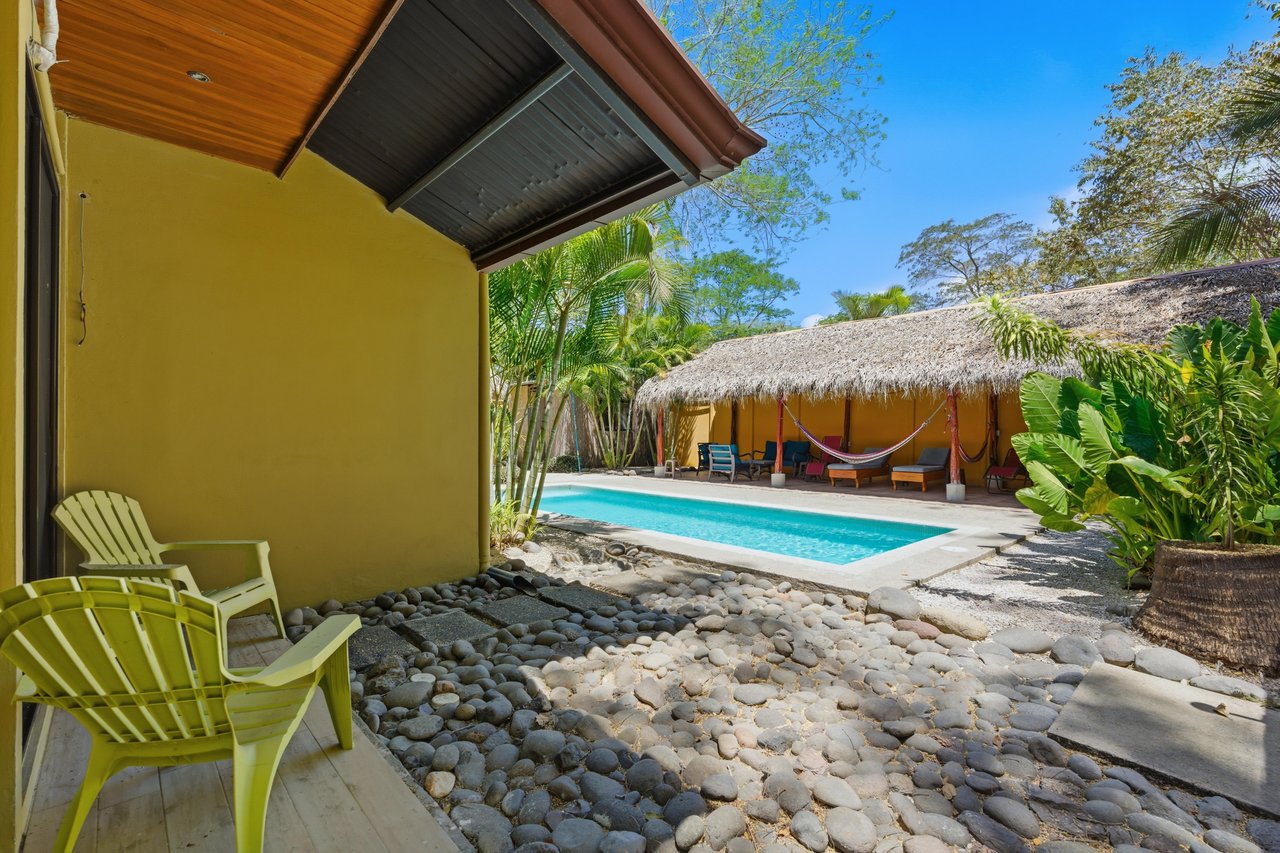 Casa Plumeria | Tropical 4-Bedroom Retreat with Pool Just Steps to Potrero Beach