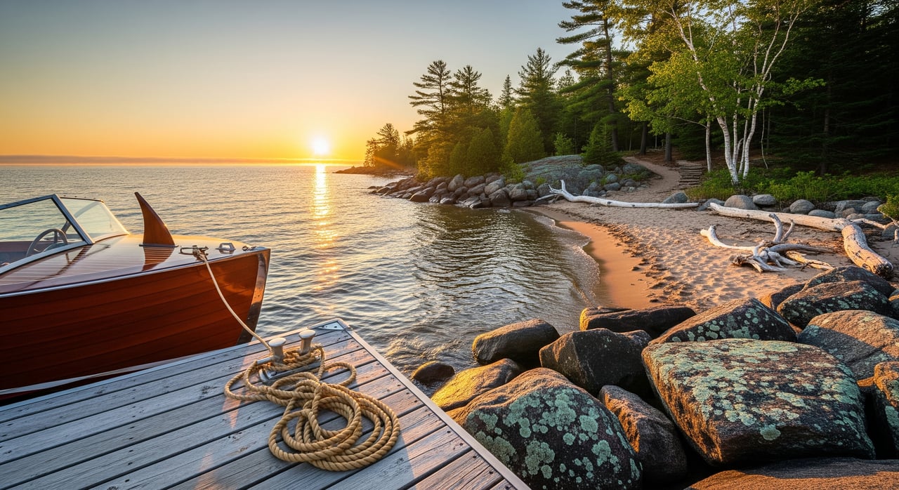 Port Wing Marina, Beaches and Trails Guide