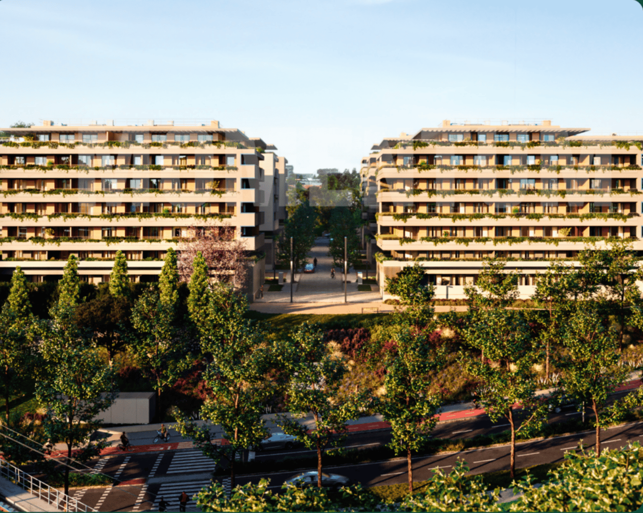 Contemporary 1-Bedroom Apartment with Private Terrace and Parking