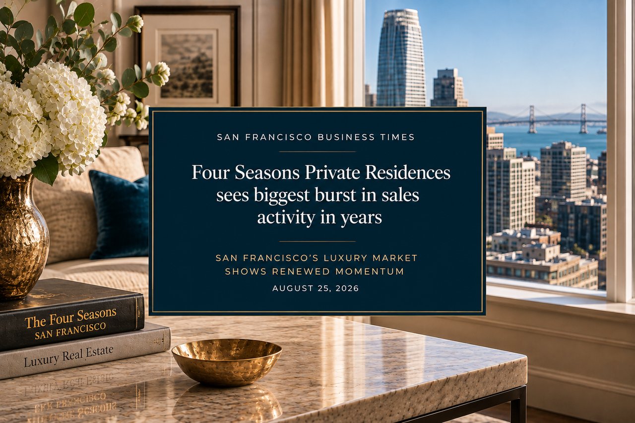 Four Seasons Private Residences Sees Biggest Burst in Sales Activity in Years