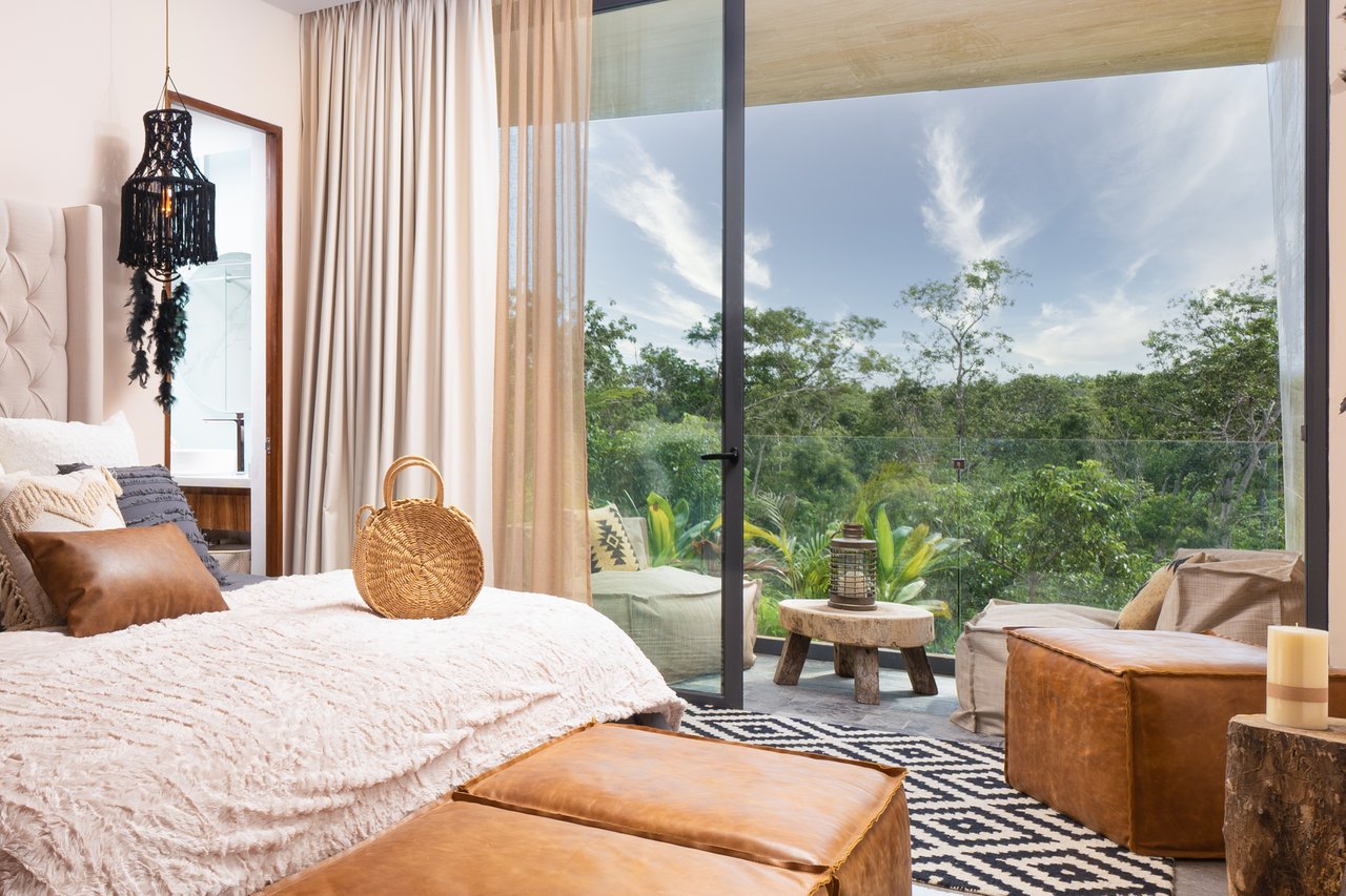 Elevated Penthouse A303 | Living Above the Tulum Jungle