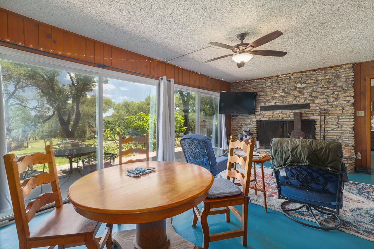 Lake Travis Waterfront! 2 homes, 3 acres with dock!