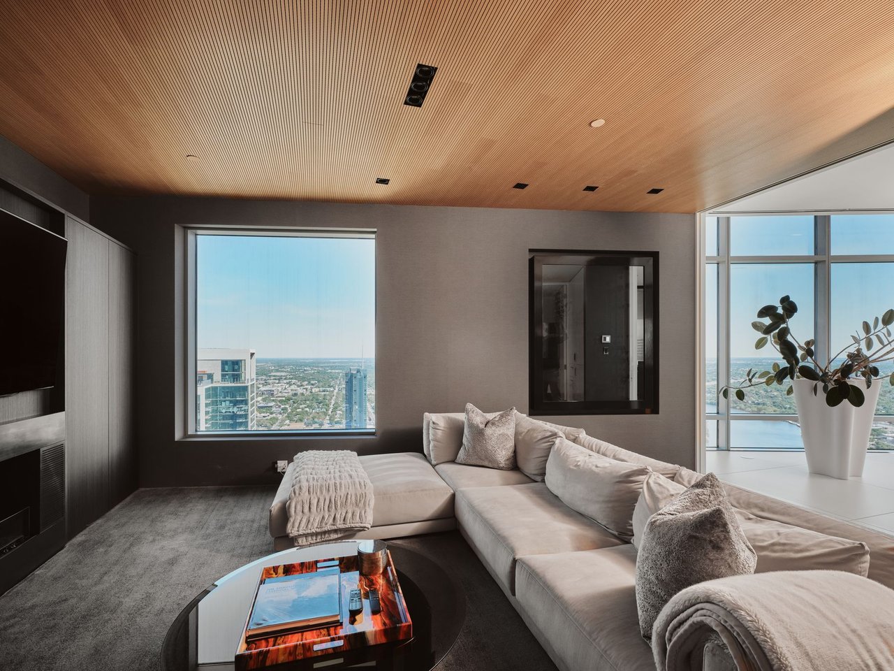 Panoramic Views of Living Art at The Austonian