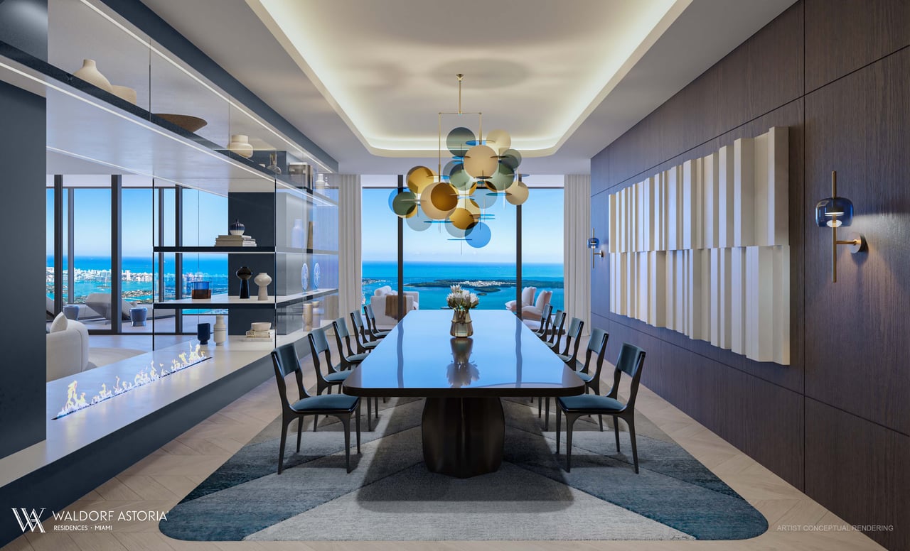 Inside the Waldorf Astoria Miami Penthouse Collection
