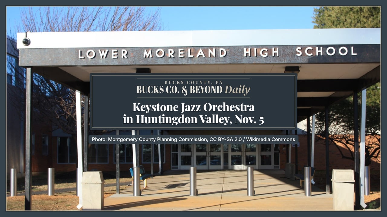 Keystone Jazz Orchestra Plays Huntingdon Valley Nov. 5