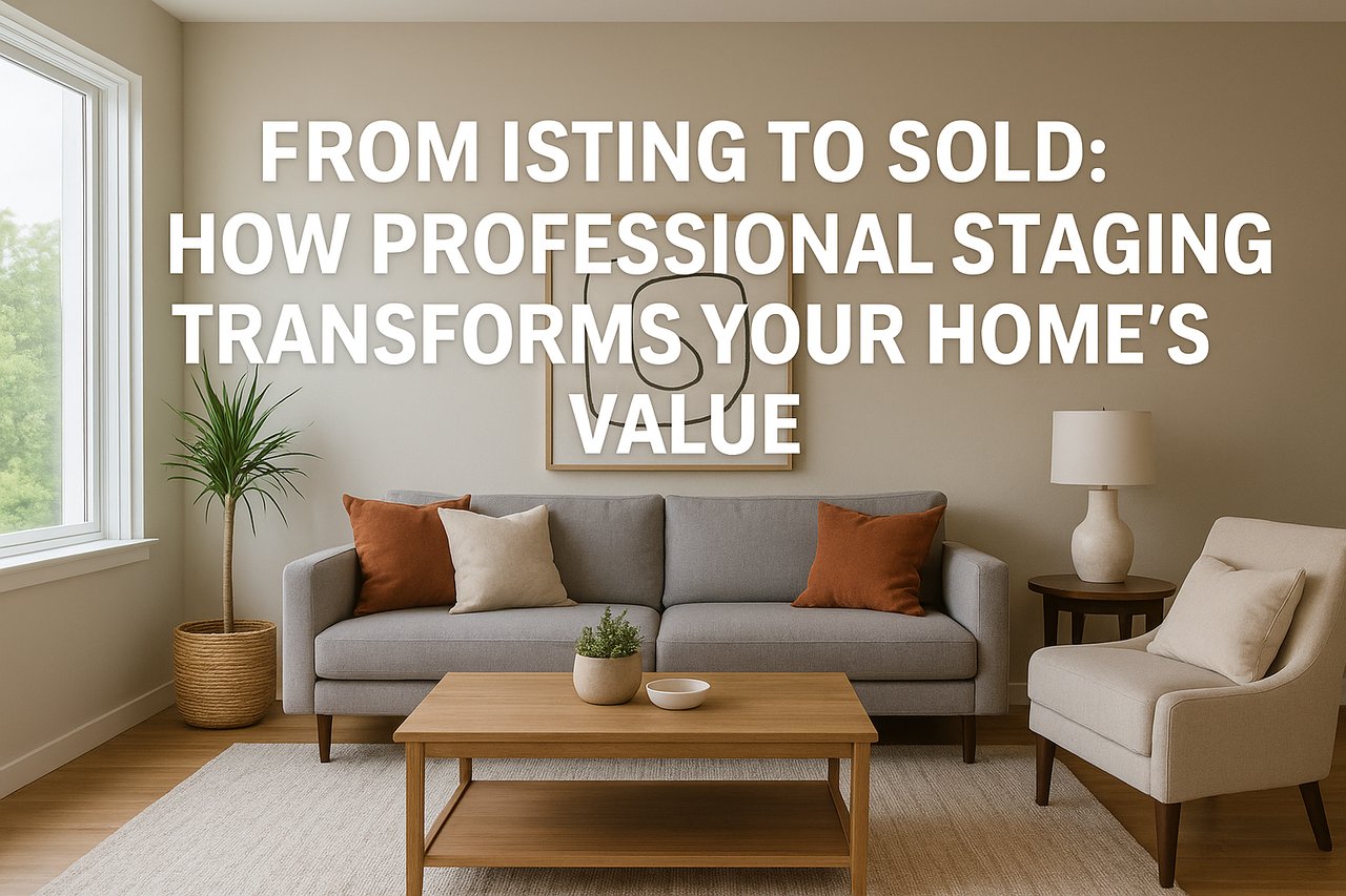 From Listing to Sold: Professional Home Staging Tips to Increase Your Home’s Value