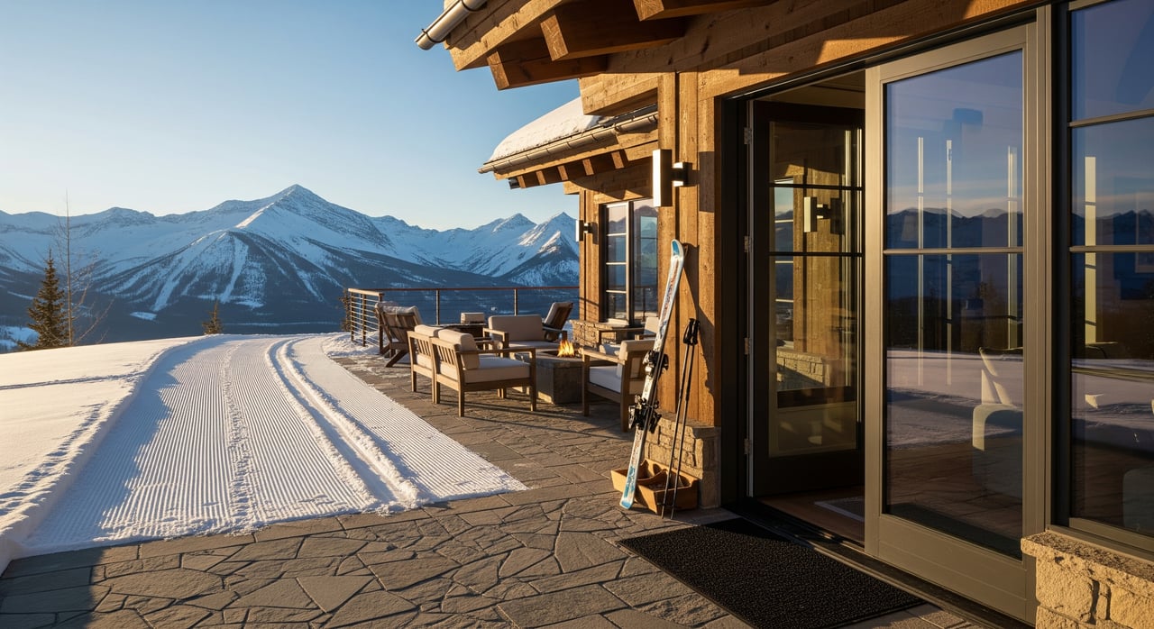 What Ski-In/Ski-Out Living Means in Big Sky