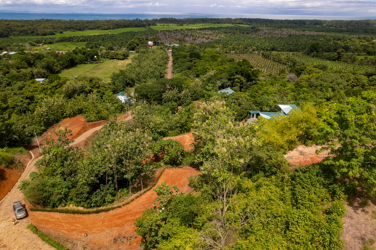 ¡New Gated Development in Matapalo - Ocean View and Flat Land, ready to build!