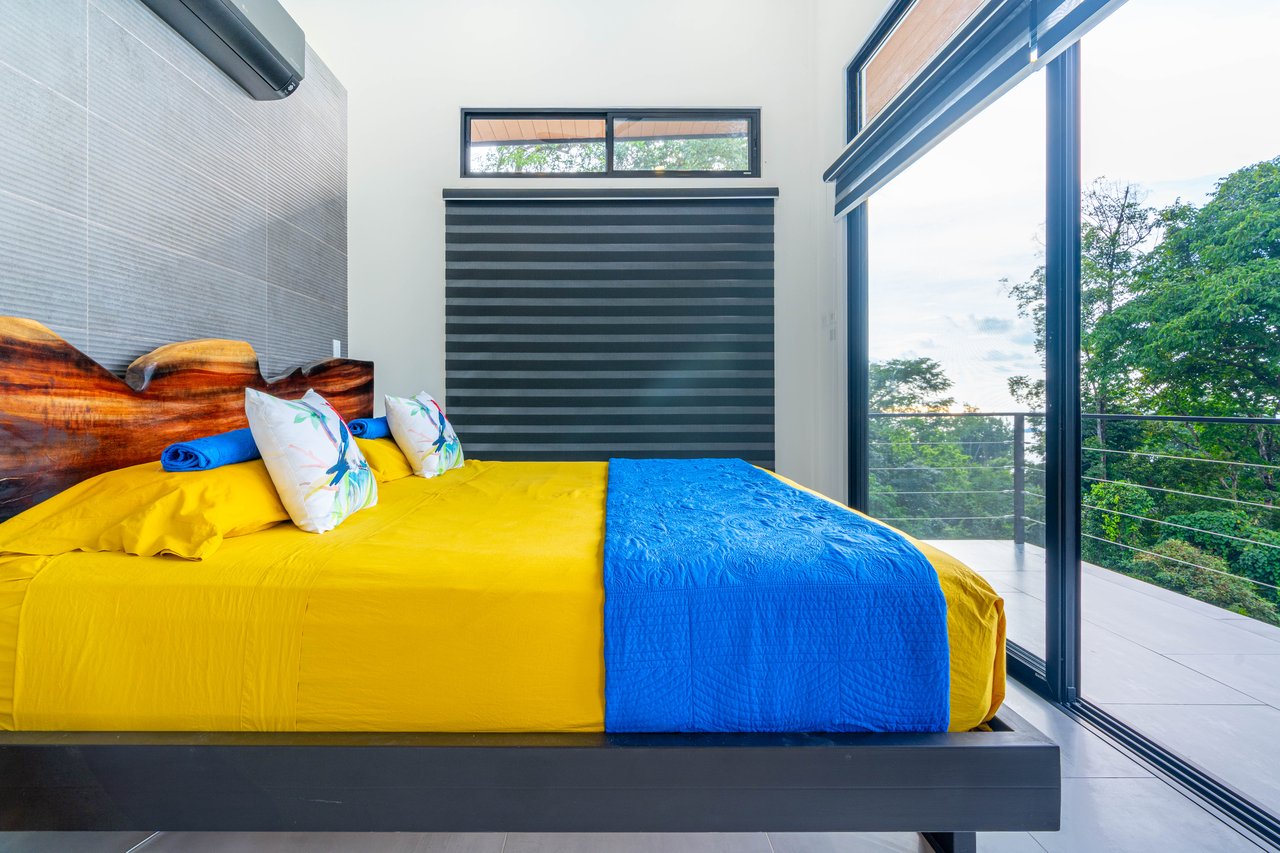 Luxury 4-Bed Home with Ocean & Jungle Views in Ojochal