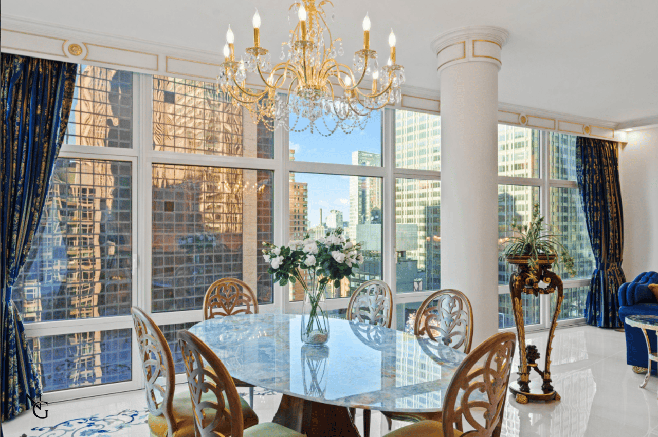 Opulent Penthouse Listed in the Heart of Manhattan