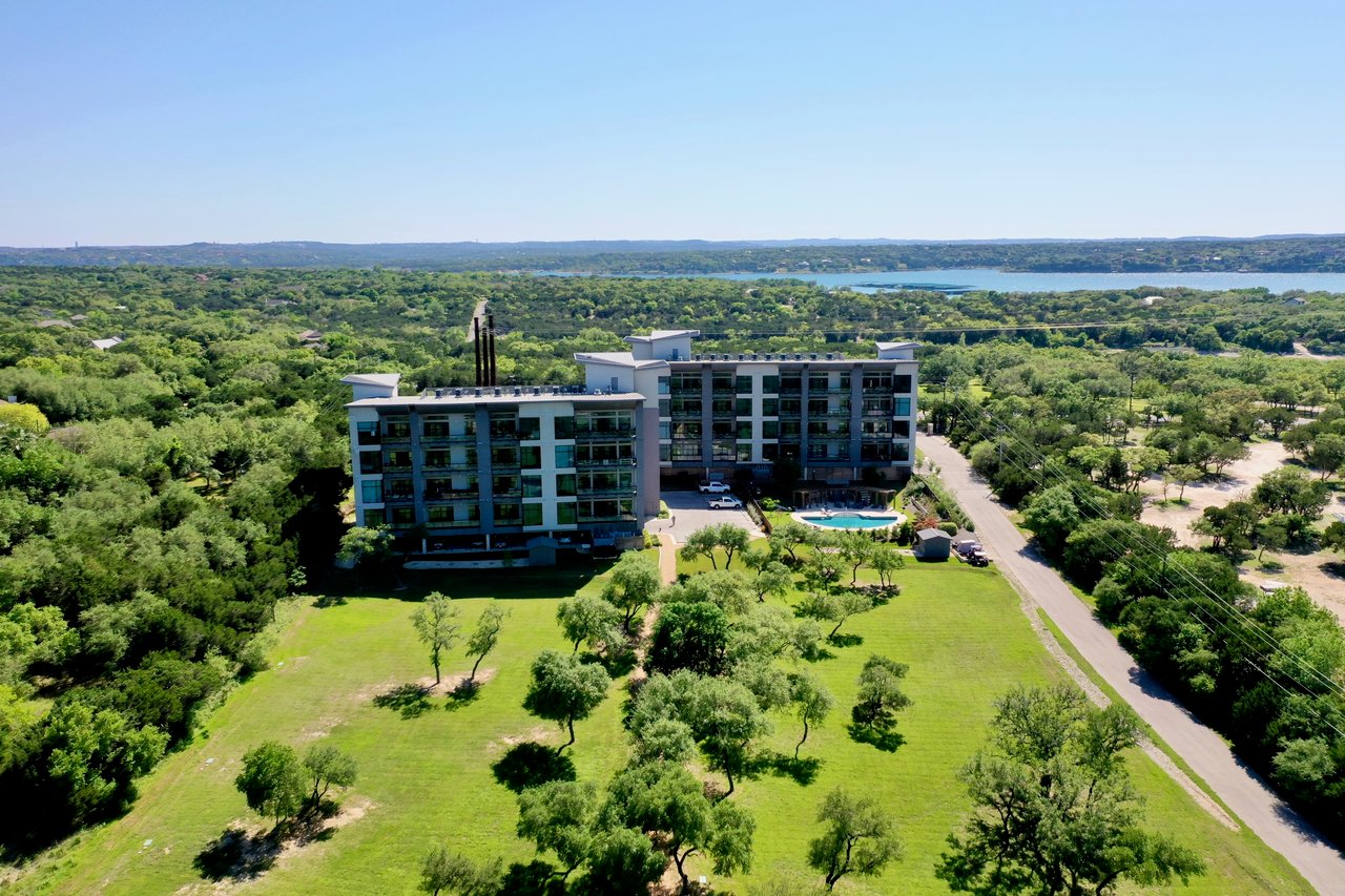 Waterfall on Lake Travis