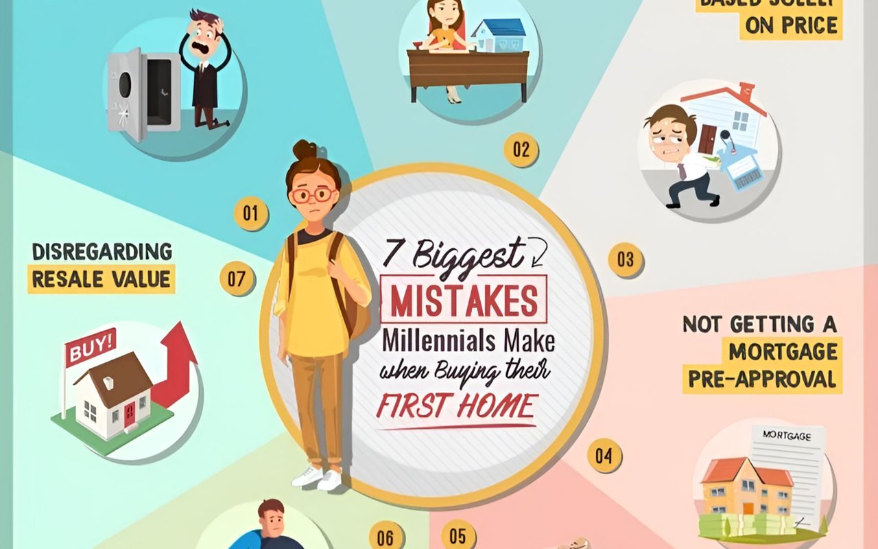 Millennials, Don't Make These 7 Mistakes When Buying Your First Home