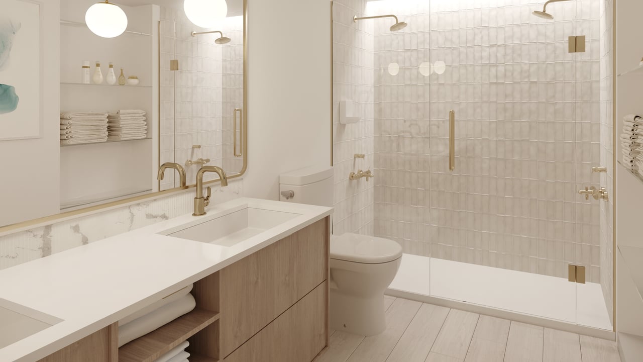 The Standard Residences interior bathroom 