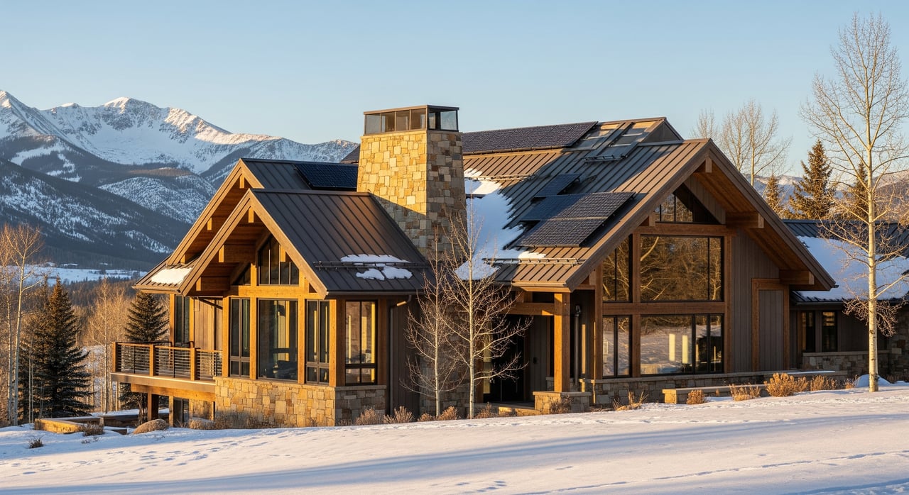 Passive Solar, Snow Load And Roof Design In West Meadows