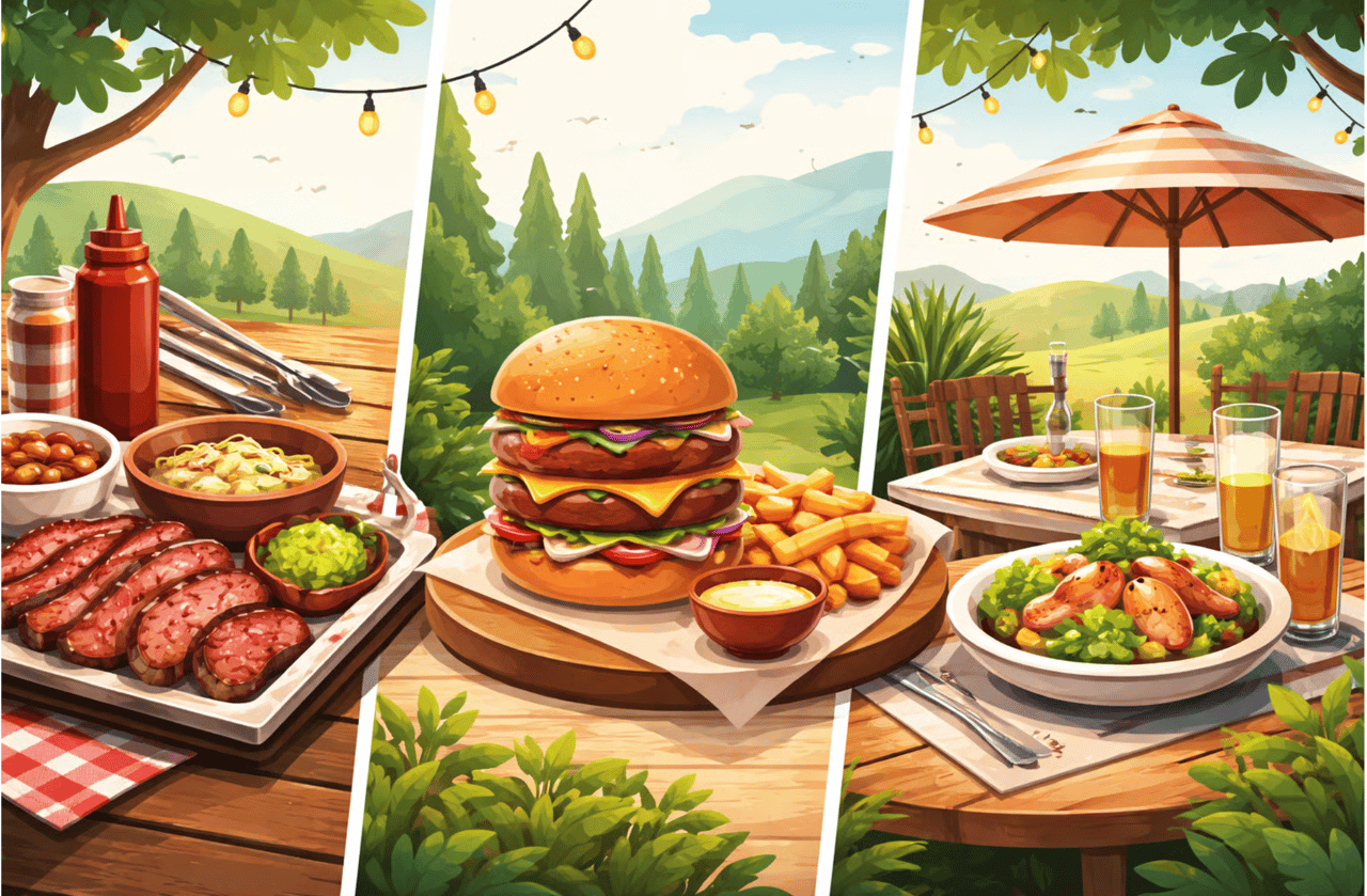 Graphic highlighting Best Food winner in Pullman WA from BestofPullman.com including Taqueria Las Torres