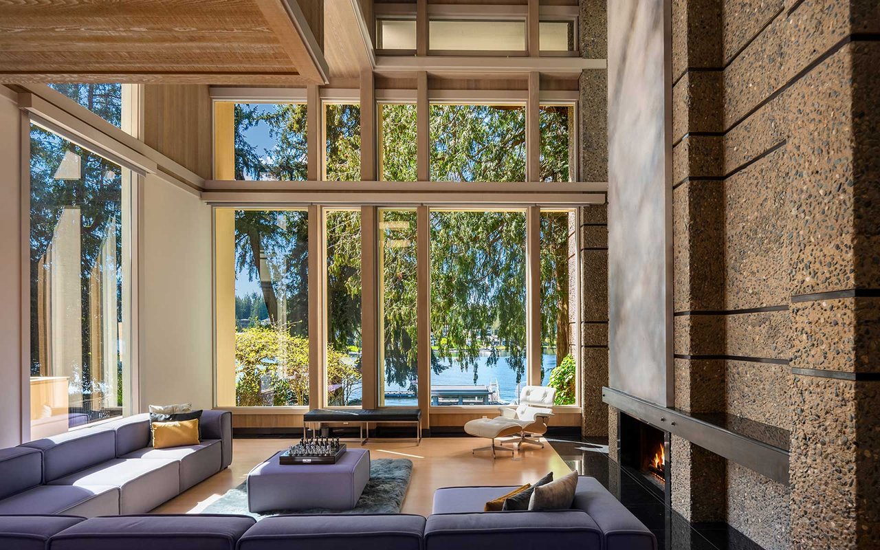 Gated Hunts Point Waterfront Contemporary with a Stunning Olson Kundig Refresh