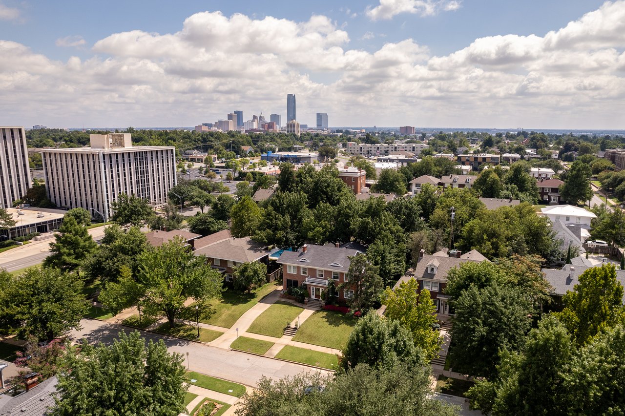 Oklahoma City Skyline from Historic Gatewood