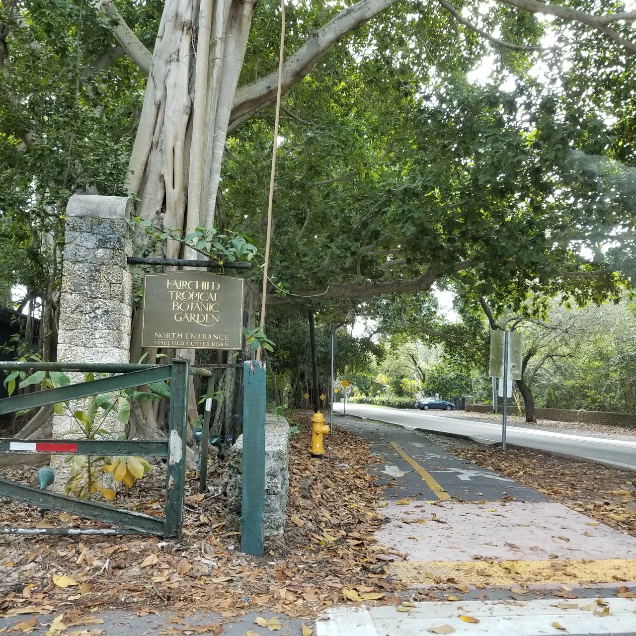 Photo of entrance to Fairchild Tropical Garden, Coral Gables