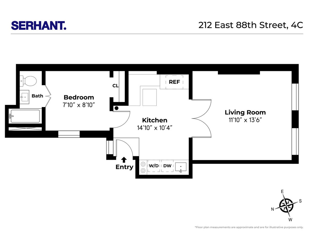 212 East 88th Street Unit: 4C