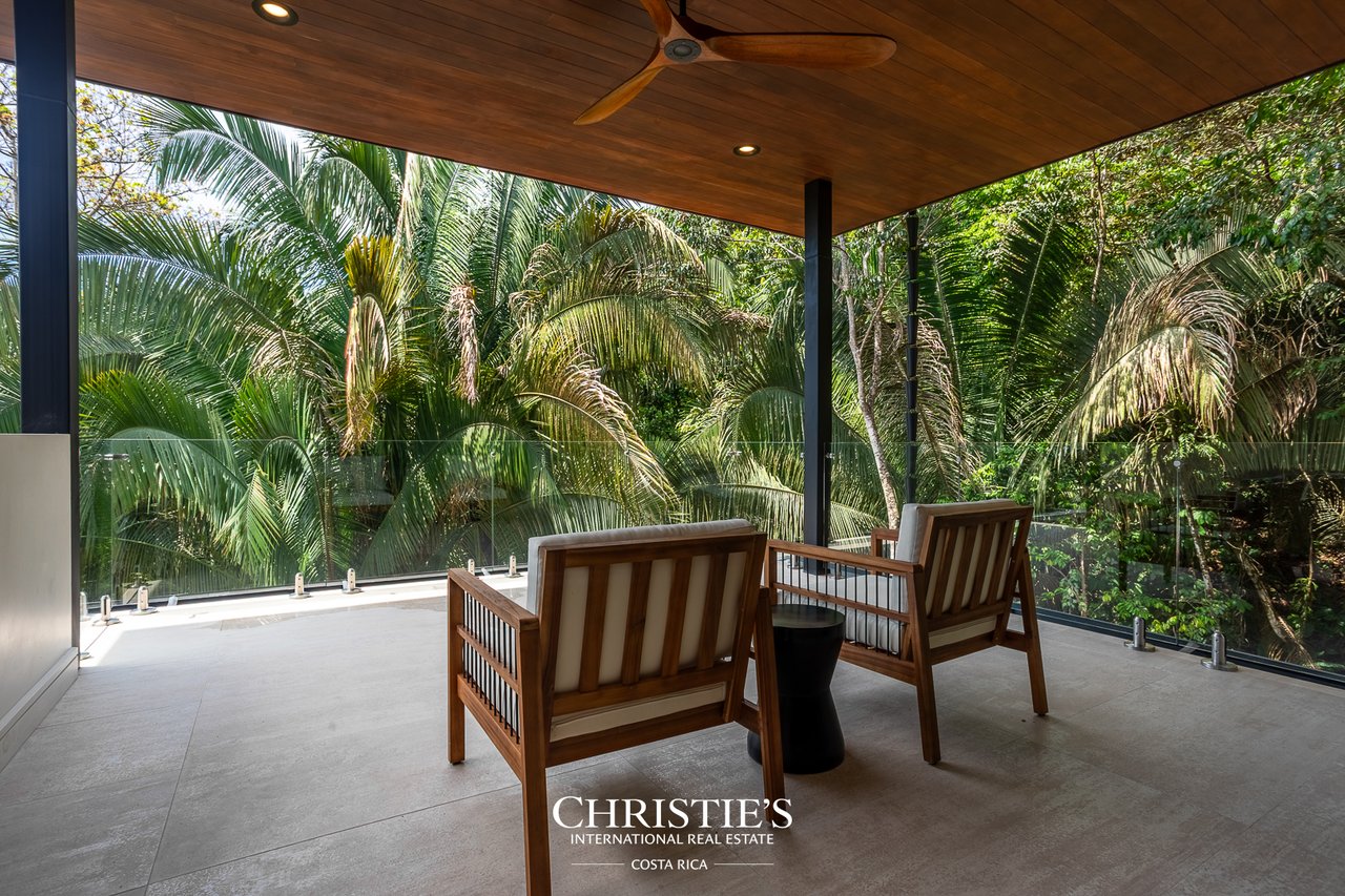 Modern Tropical Ocean & Mountain View Home