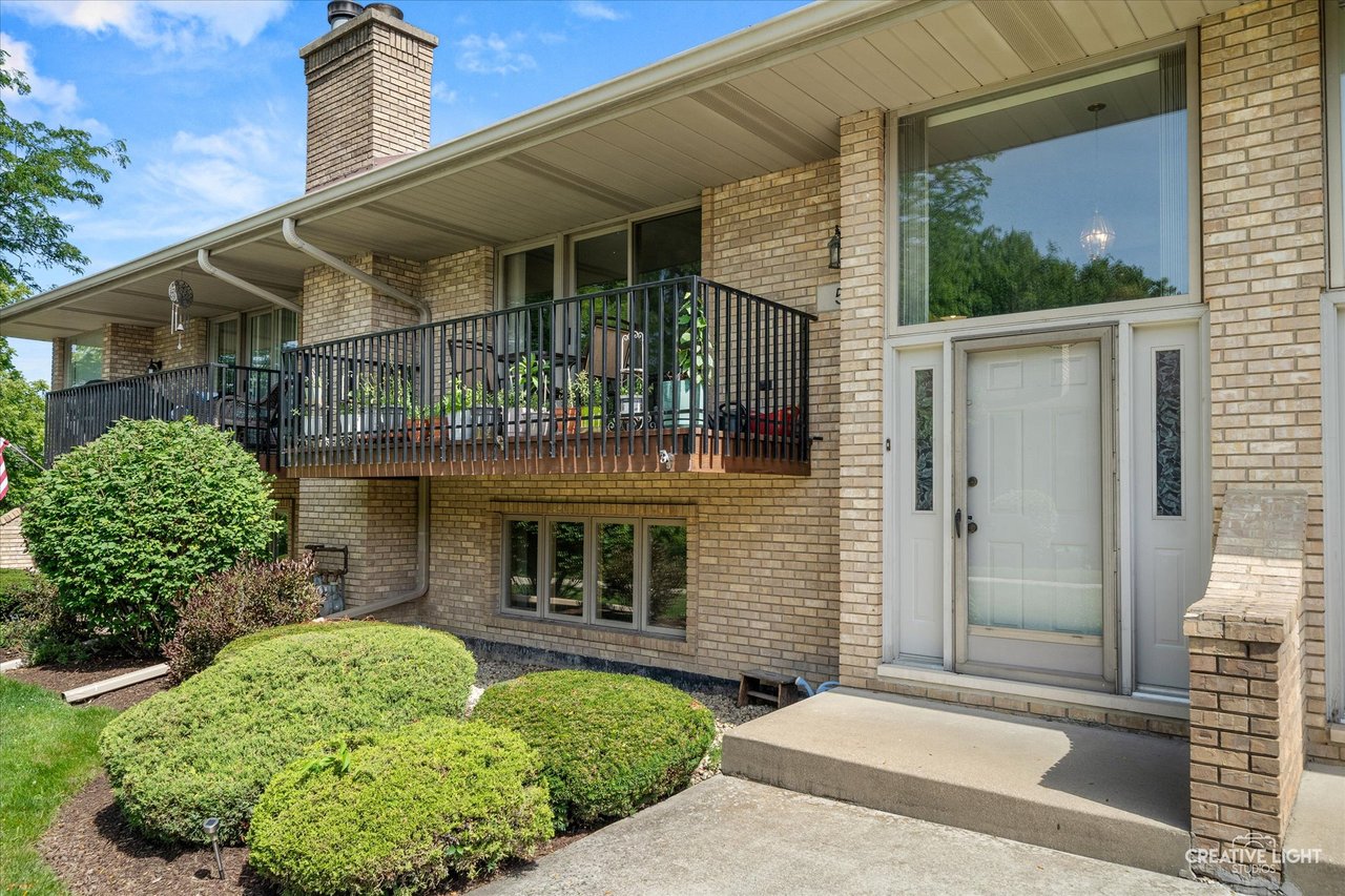 Brick townhouse exterior at 8316 Woodland Drive Darien IL