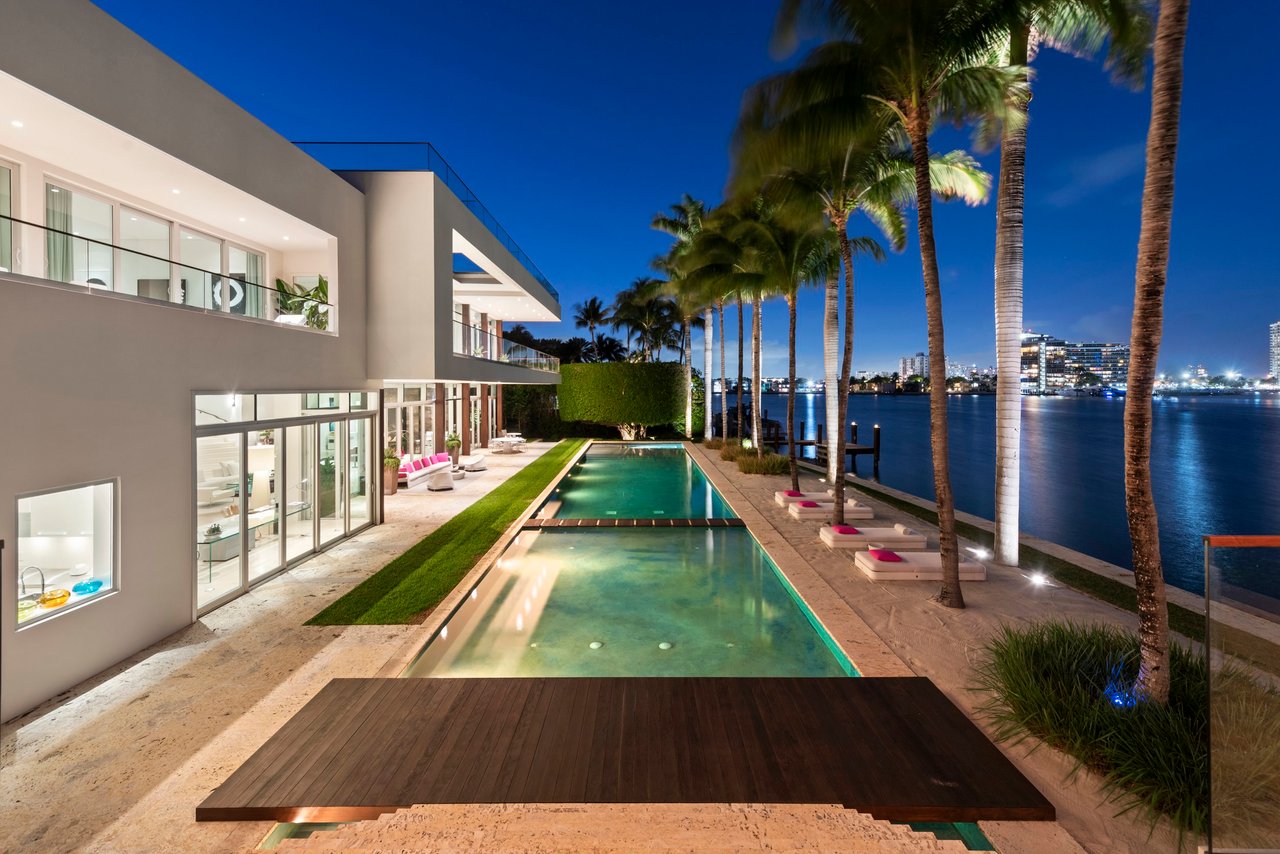 April 2025: OKTO’ Estate on La Gorce Island, Featuring 260 Feet of Waterfront, Sells for Record $75 Million