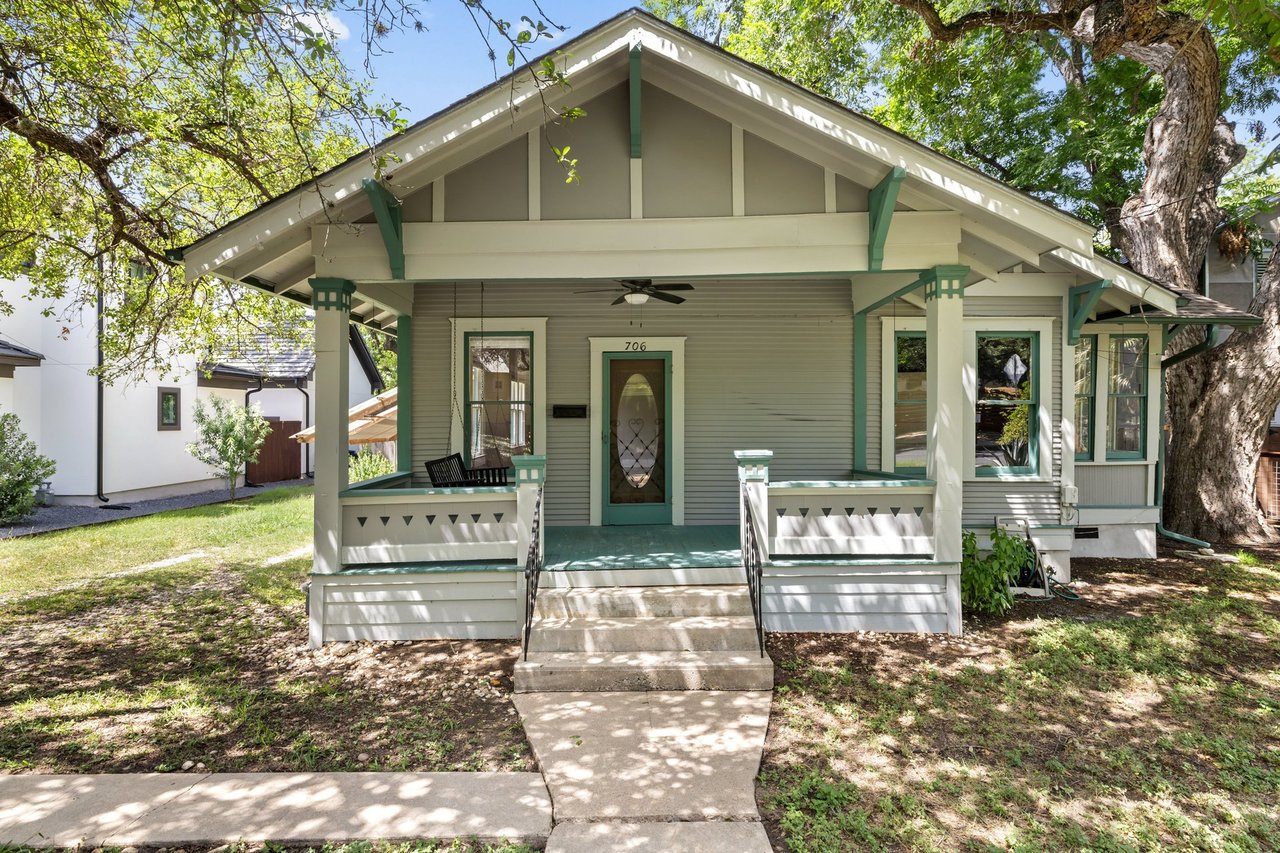 SOLD by Keenan Group: 706 E Monroe Street - Travis Heights Historic Charmer