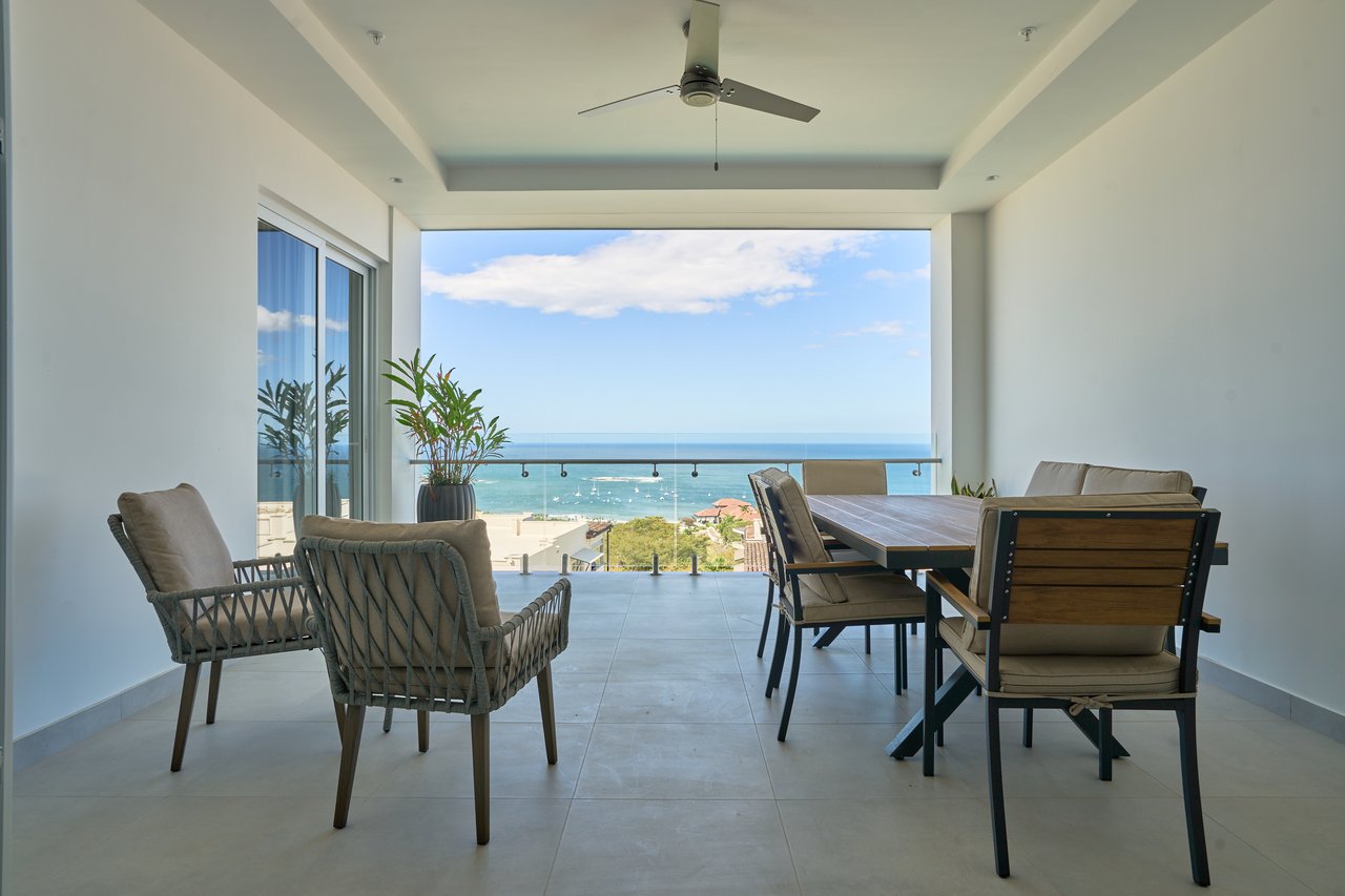 Residencia La Vista Tower C – 2 Bedroom | Elevated Ocean-View Living in Playa Tamarindo