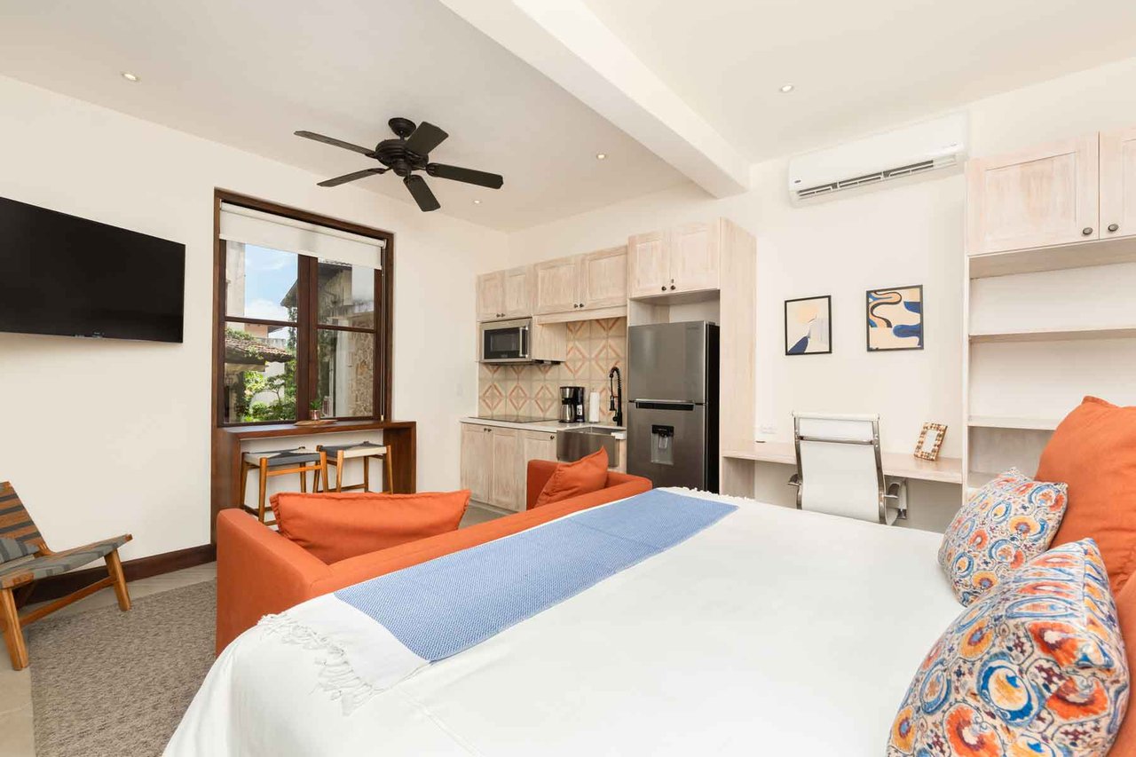 Studio Steps from the Shore | Walkable Beach Studio in Las Catalinas with 2026 Beach Club Membership