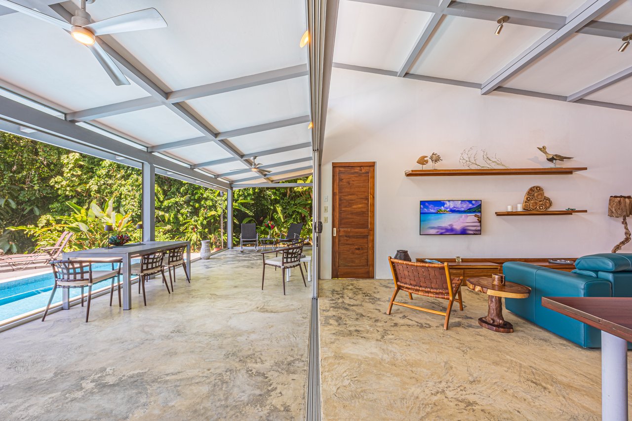 Uvita Ocean and Whale Tail View Modern Home on 3.64 Acres in Exclusive Enclave