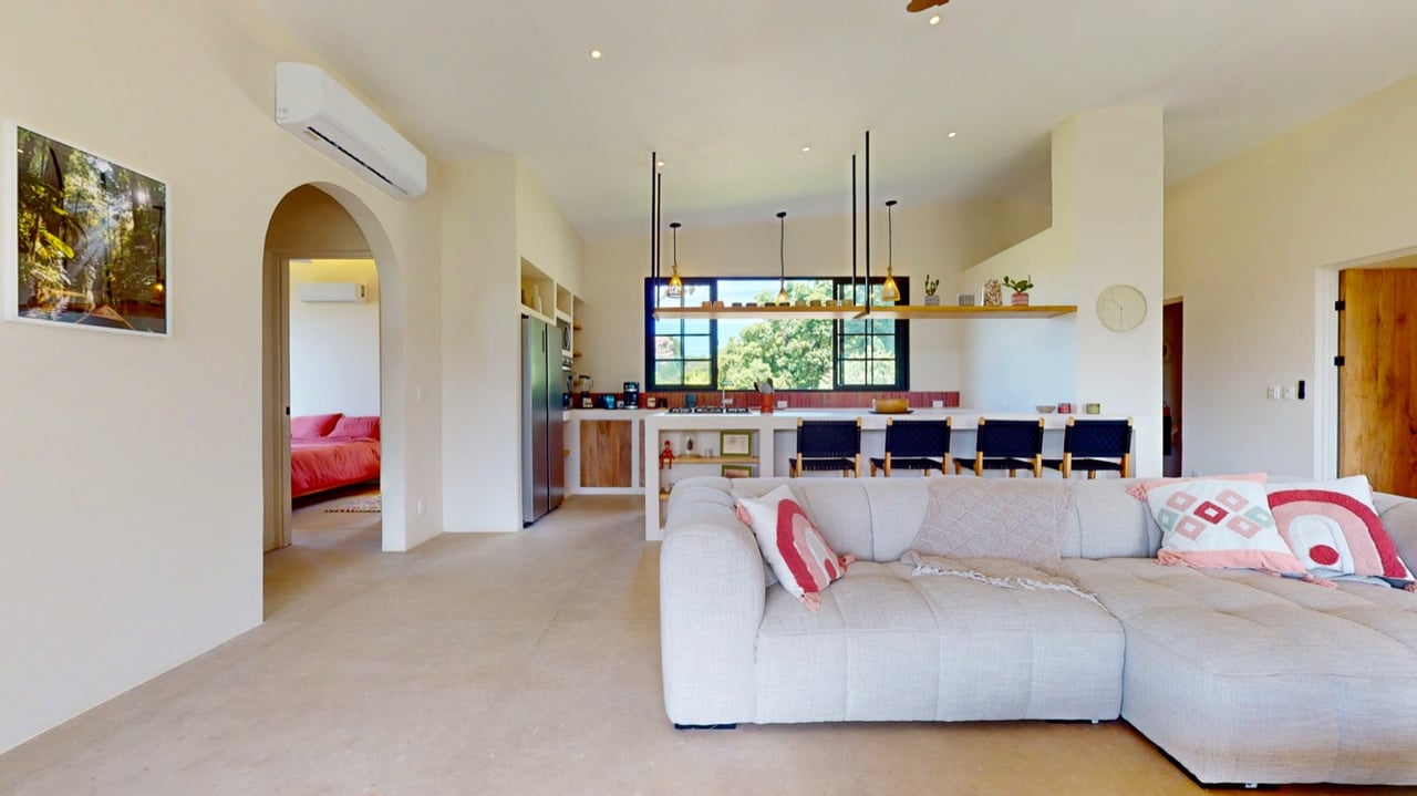 New Modern Ojochal Home with Pool, Office & Mountain Views 24/7 Security