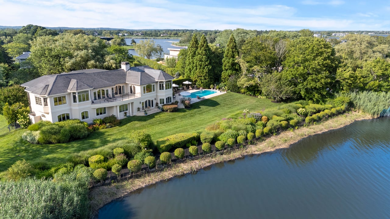 Ondine: An Extraordinary Mecox Bay Waterfront Estate