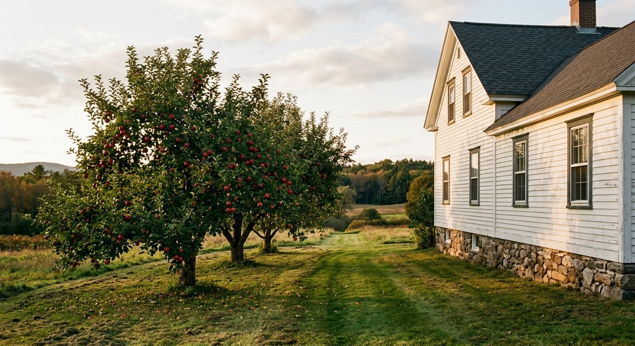 Living Among The Orchards In Adams County Countryside