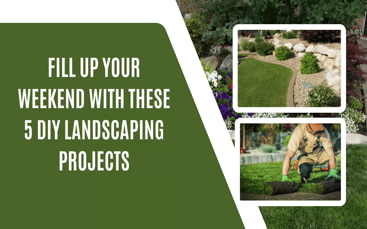 Fill Up Your Weekend With These 5 DIY Landscaping Projects