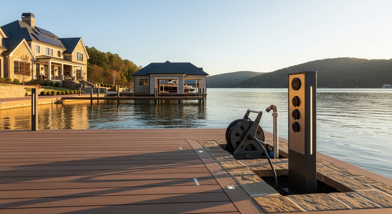 River Hills Utilities Setup: Water, Power & Lake Services