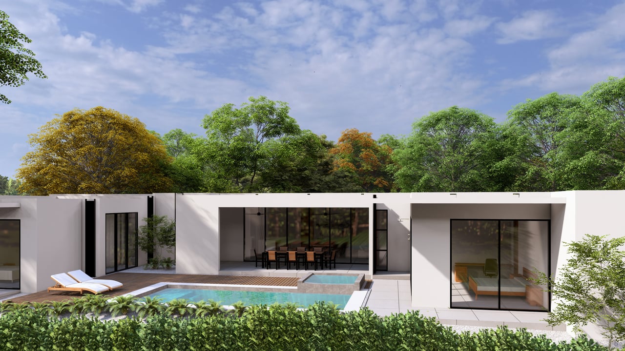 Numandi | 5-Bedroom Single-Story Residence with Private Pool – Playa Avellanas