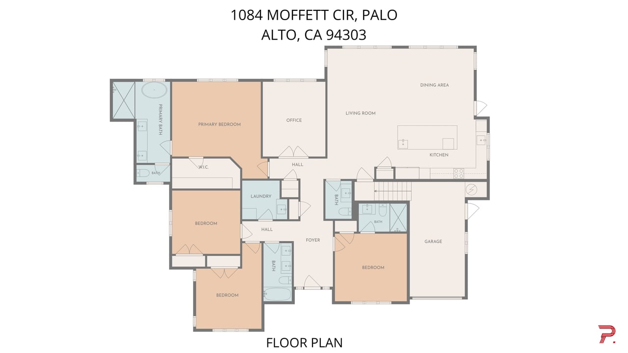 1084 Moffett Circle, Palo Alto, California 94303